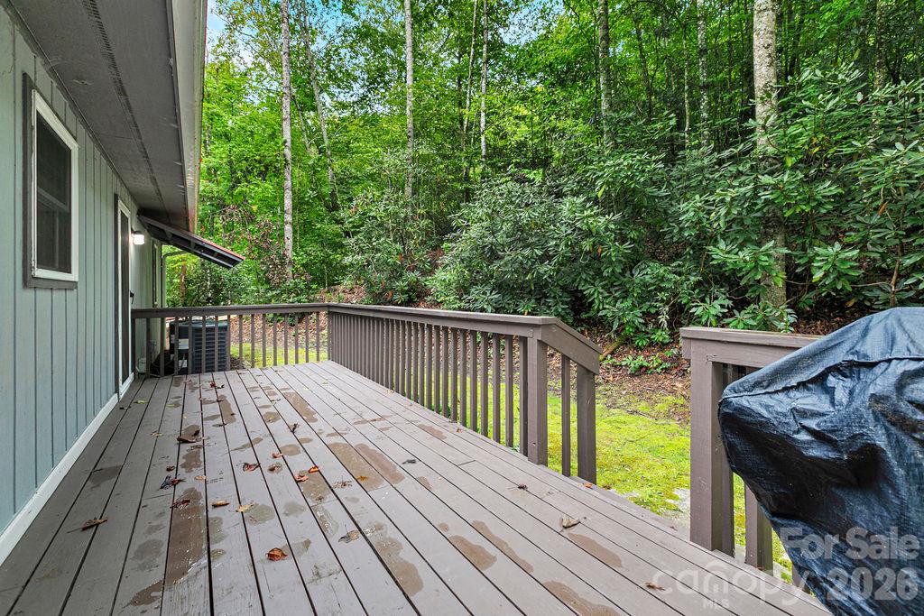 Open Back Deck - 239 Three Mile Knob Road, Pisgah Forest