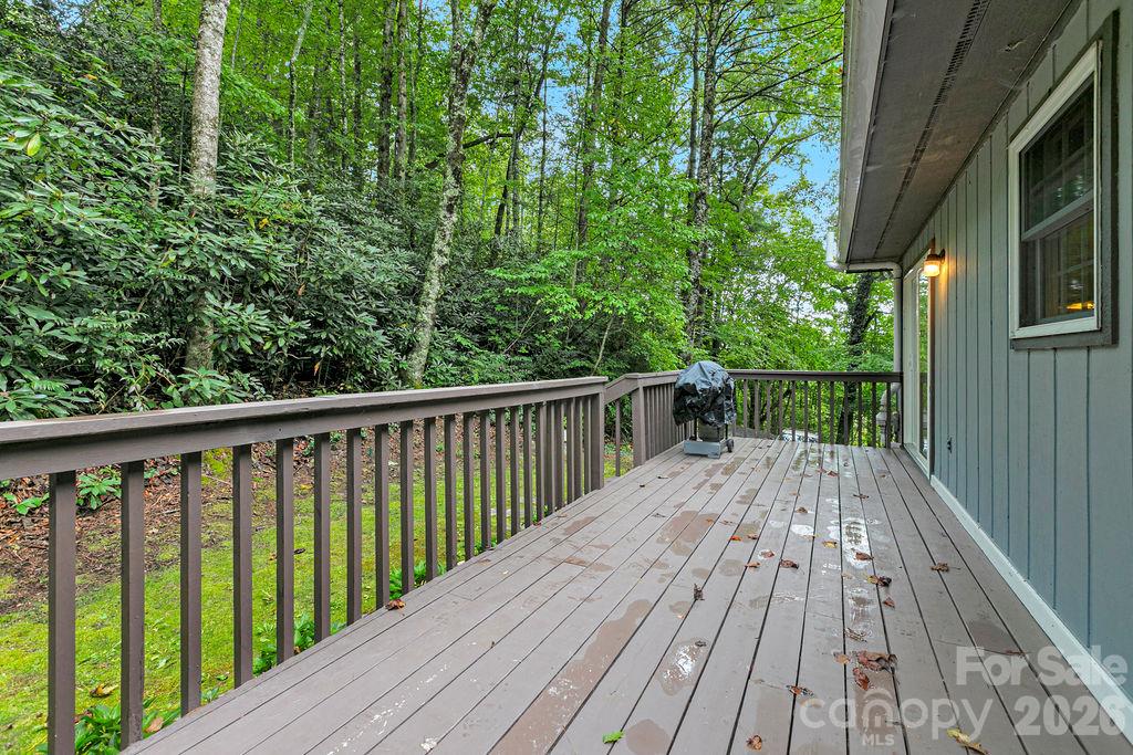 Open Back Deck - 239 Three Mile Knob Road, Pisgah Forest