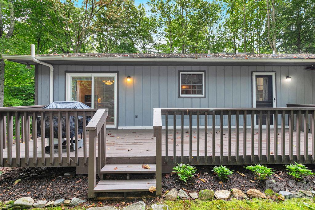 Open Back Deck - 239 Three Mile Knob Road, Pisgah Forest