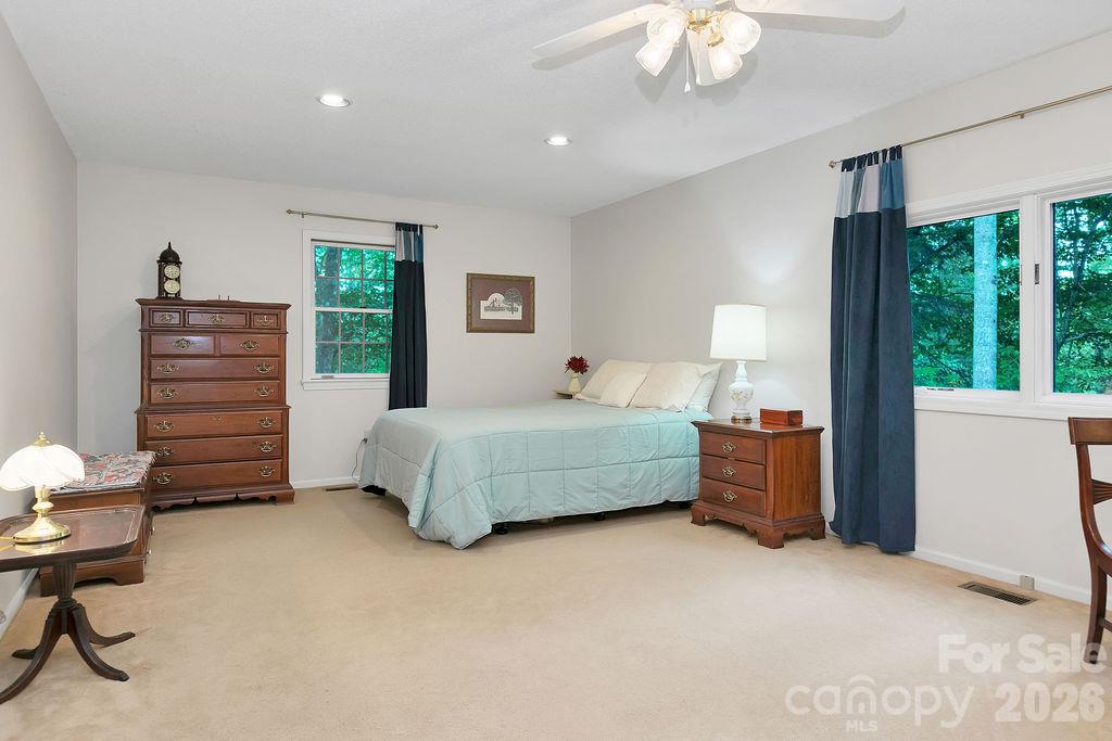 Primary Bedroom - 239 Three Mile Knob Road, Pisgah Forest