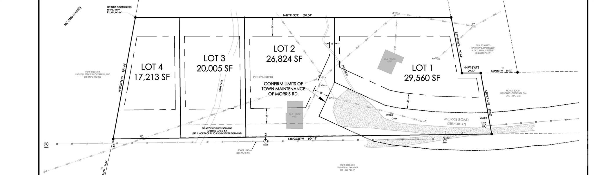 Acreage at 230 Morris Road, Matthews, photo 3 of 4