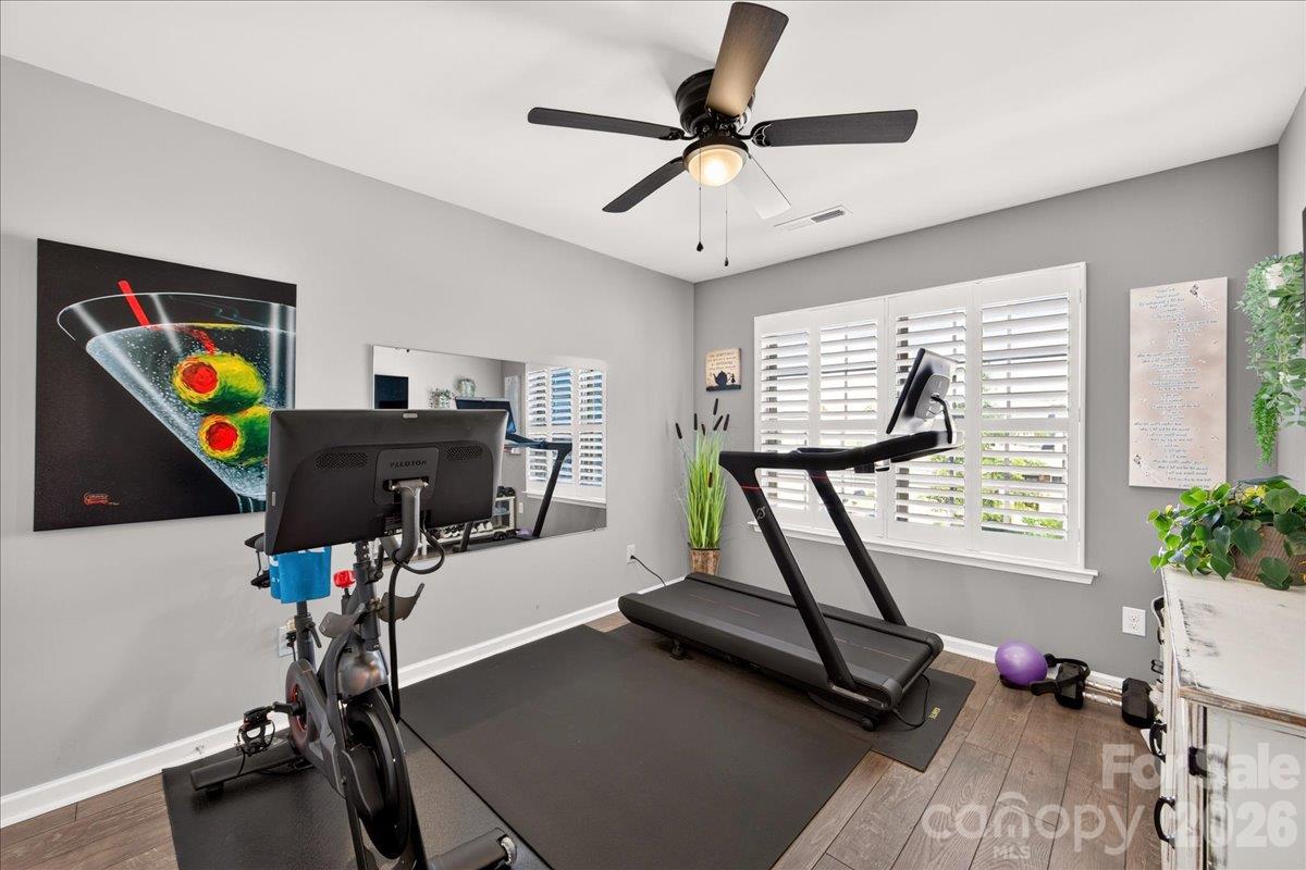 3rd Bedroom being used as workout room - 3093 Hartson Pointe Drive, Fort Mill