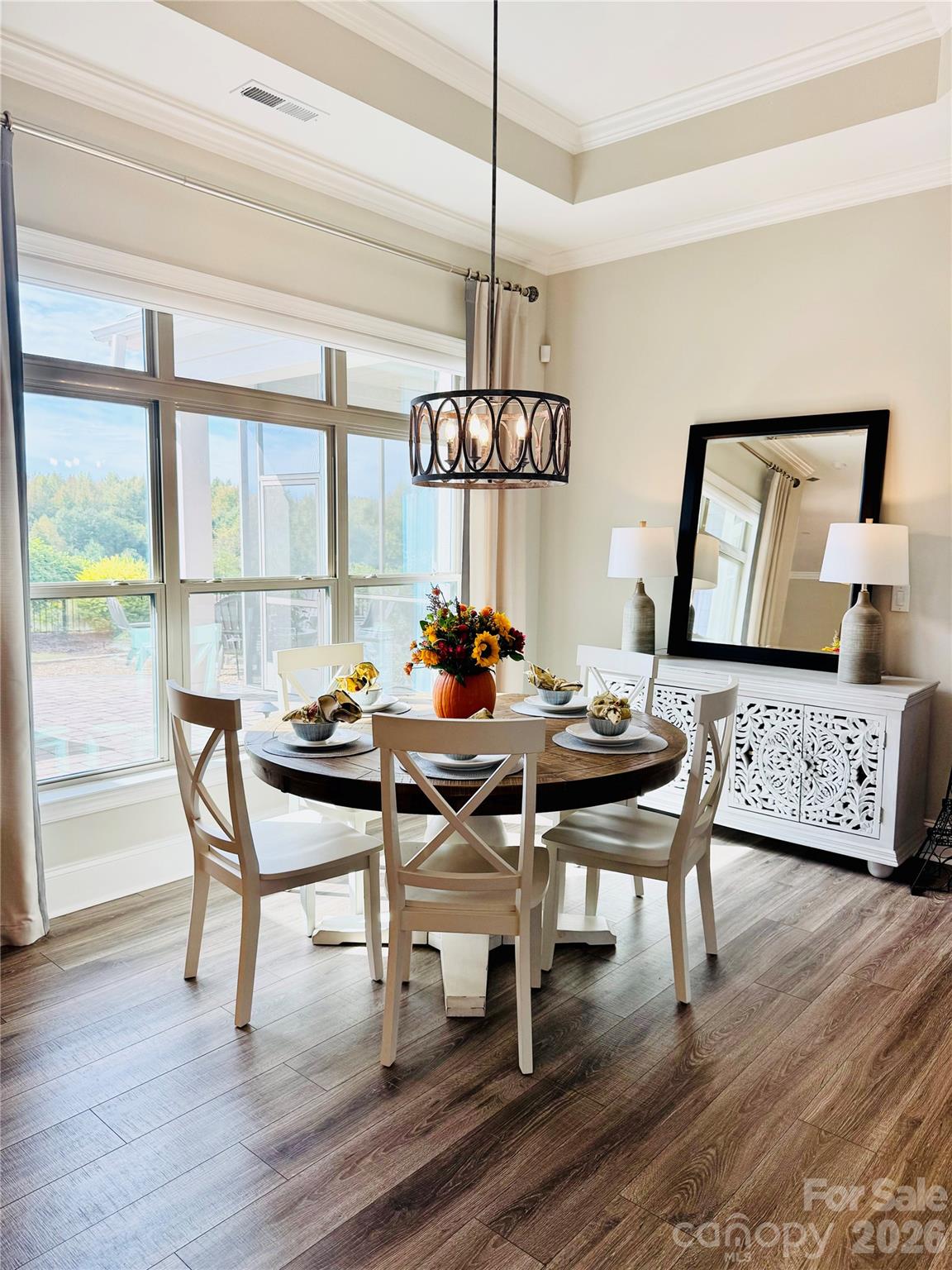 Dining with a expansive view - 9065 Treetop Way NW, Concord
