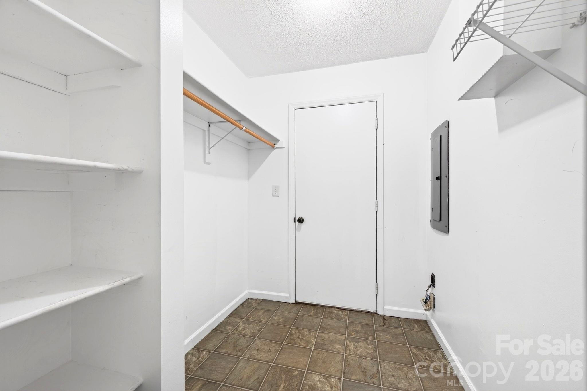 Primary Bedroom Closet with Exterior Access - 340 Genesis Circle, Black Mountain