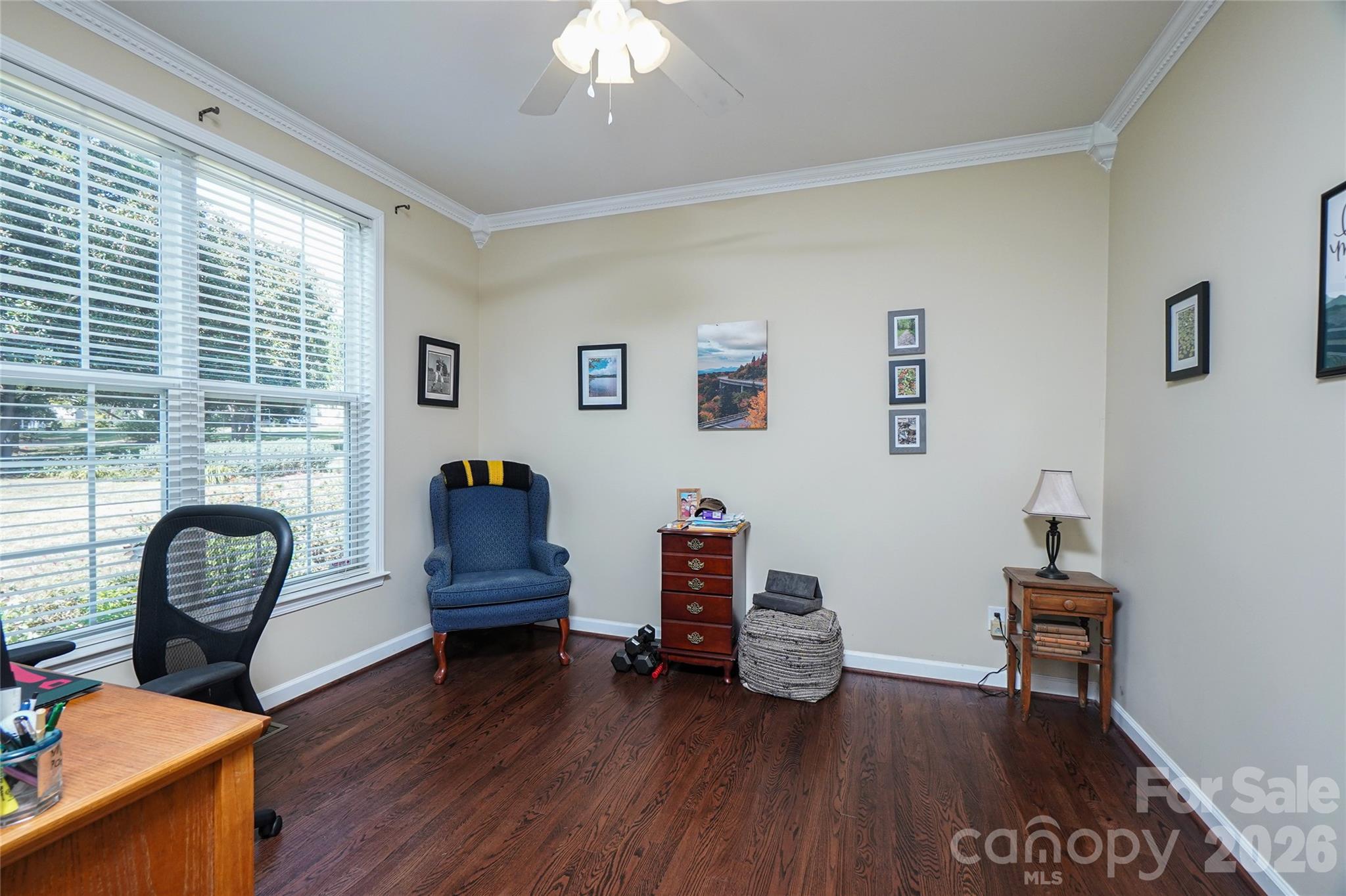 1st Floor Office or Guest Bedroom - 8120 Glamorgan Lane, Matthews