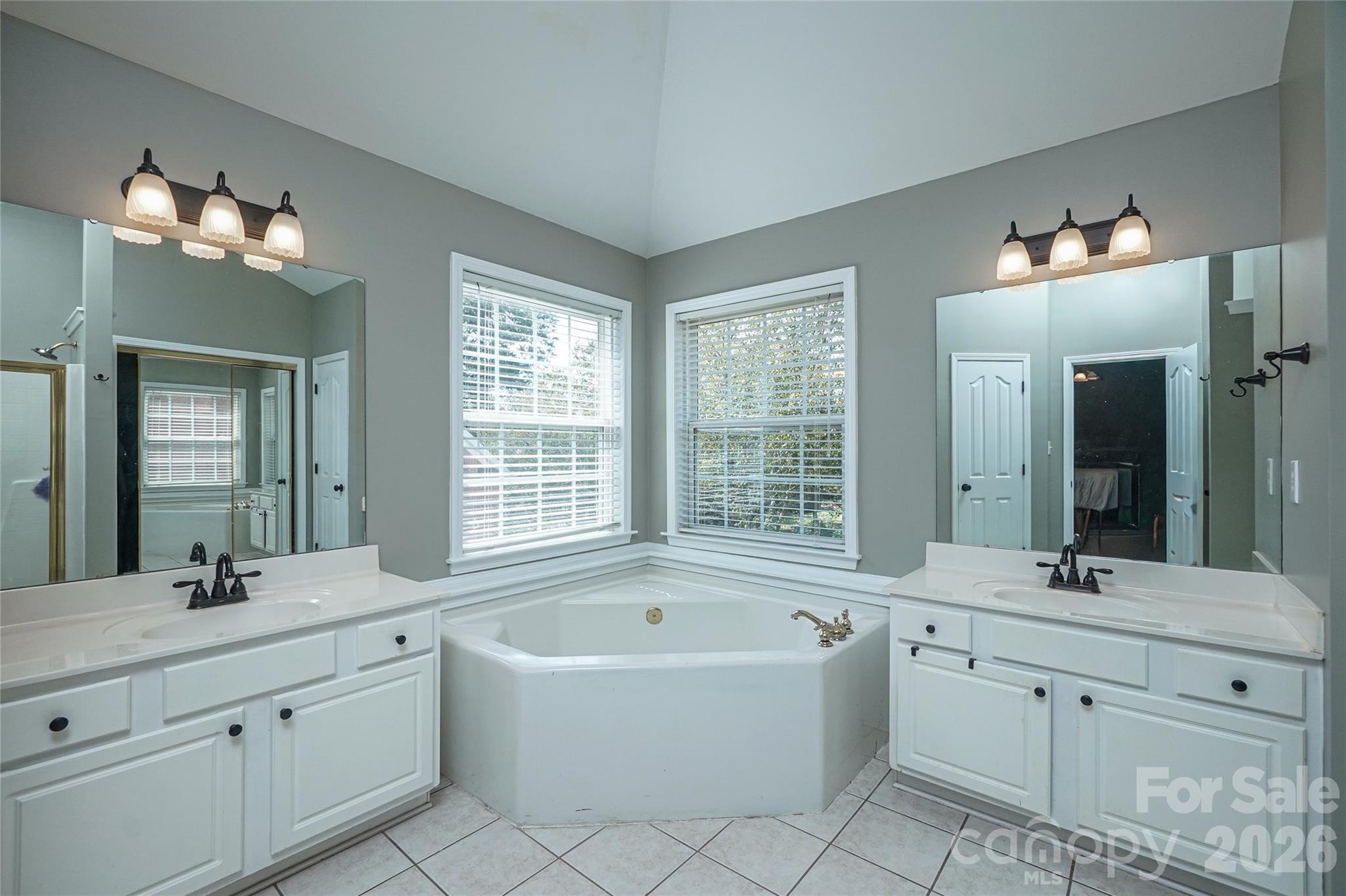 Primary Bath - 8120 Glamorgan Lane, Matthews