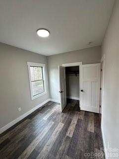 bedroom downstairs - 308 Ninth Street, Black Mountain