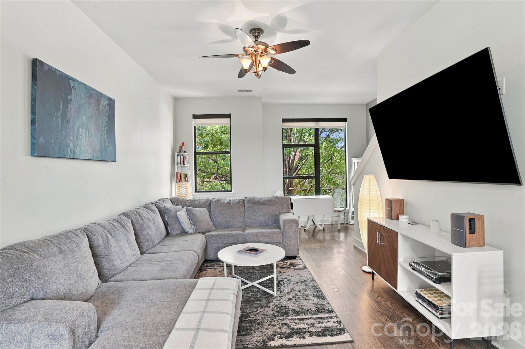 living room - 534 McDowell Street, Charlotte