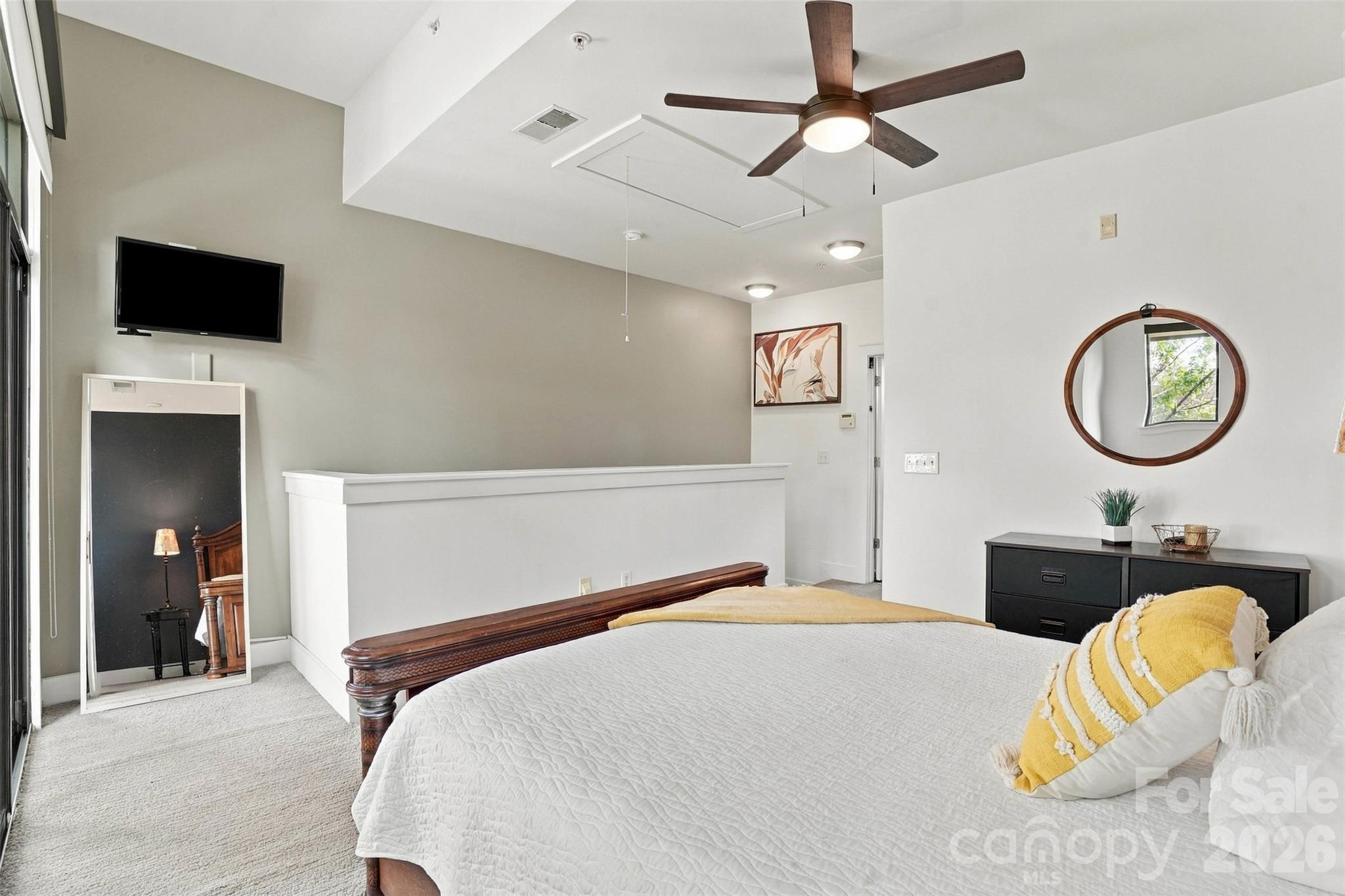 primary bedroom - 534 McDowell Street, Charlotte