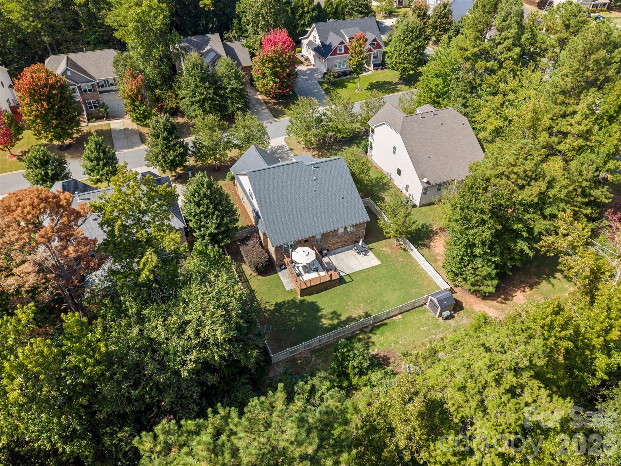 View of property.  Look how Level! - 317 Windy Pine Drive, Clover