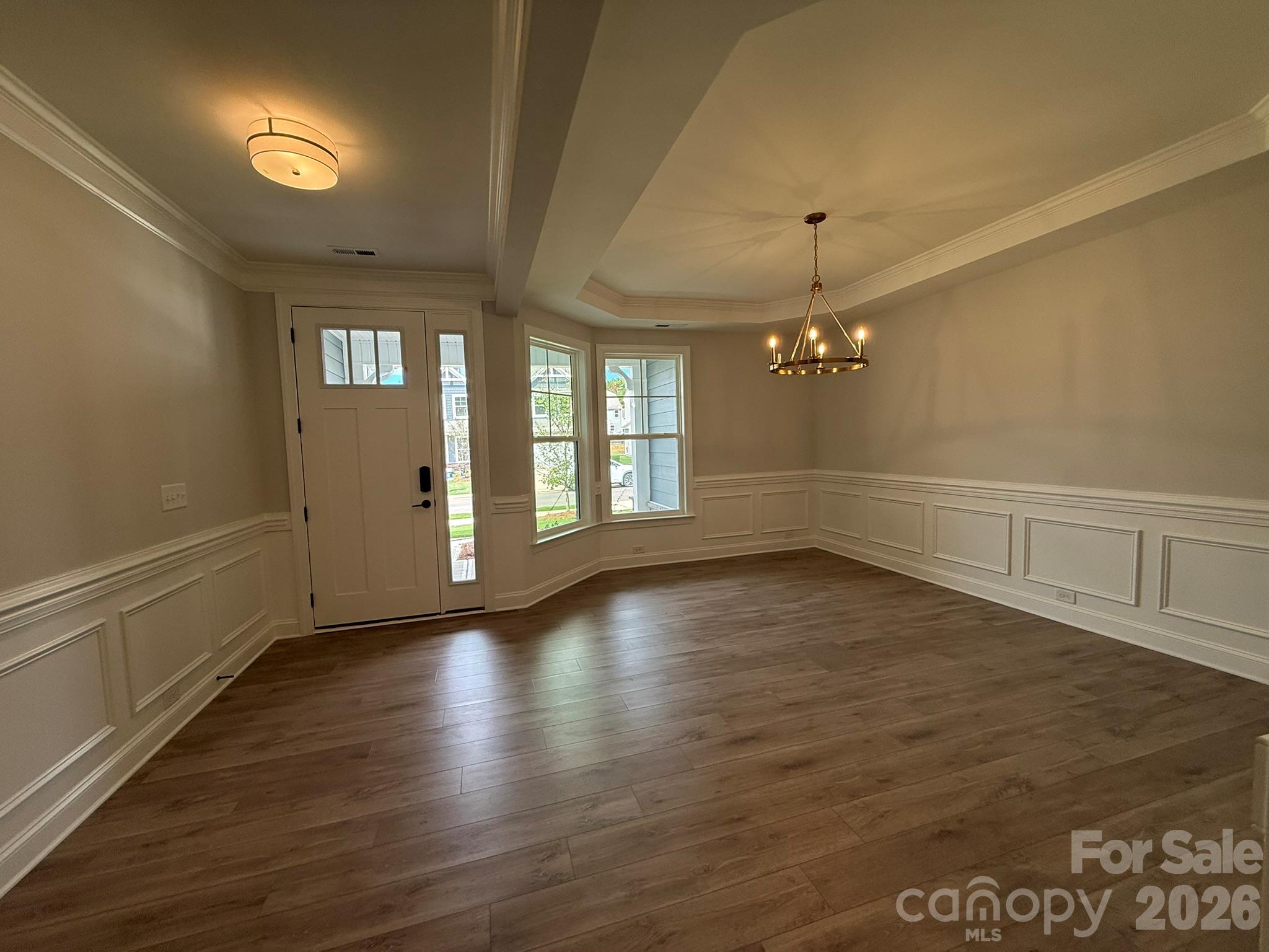 Dining Room and entryway - 4481 Blue Mound Court, Stanley