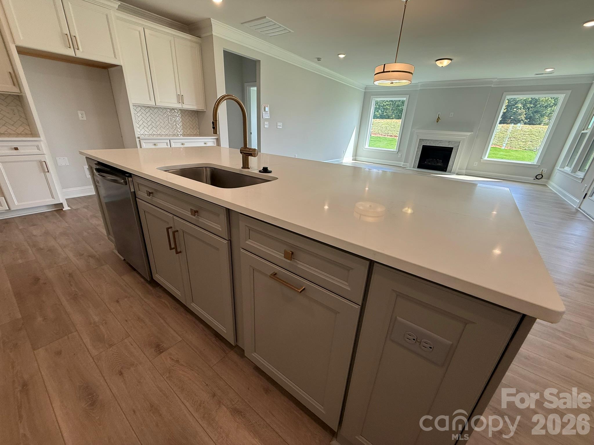 Kitchen - 4481 Blue Mound Court, Stanley