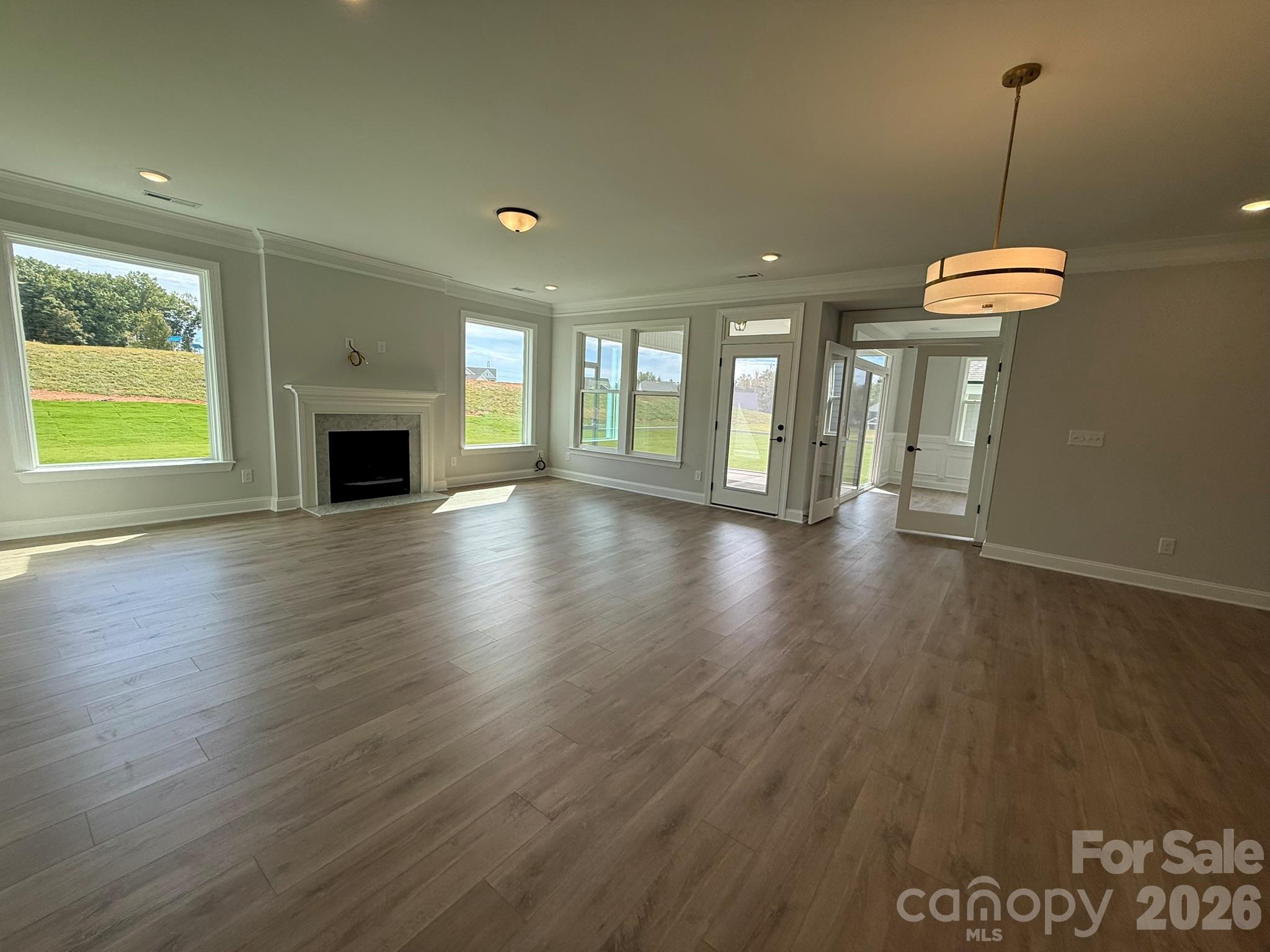 Breakfast Area and Family Room - 4481 Blue Mound Court, Stanley