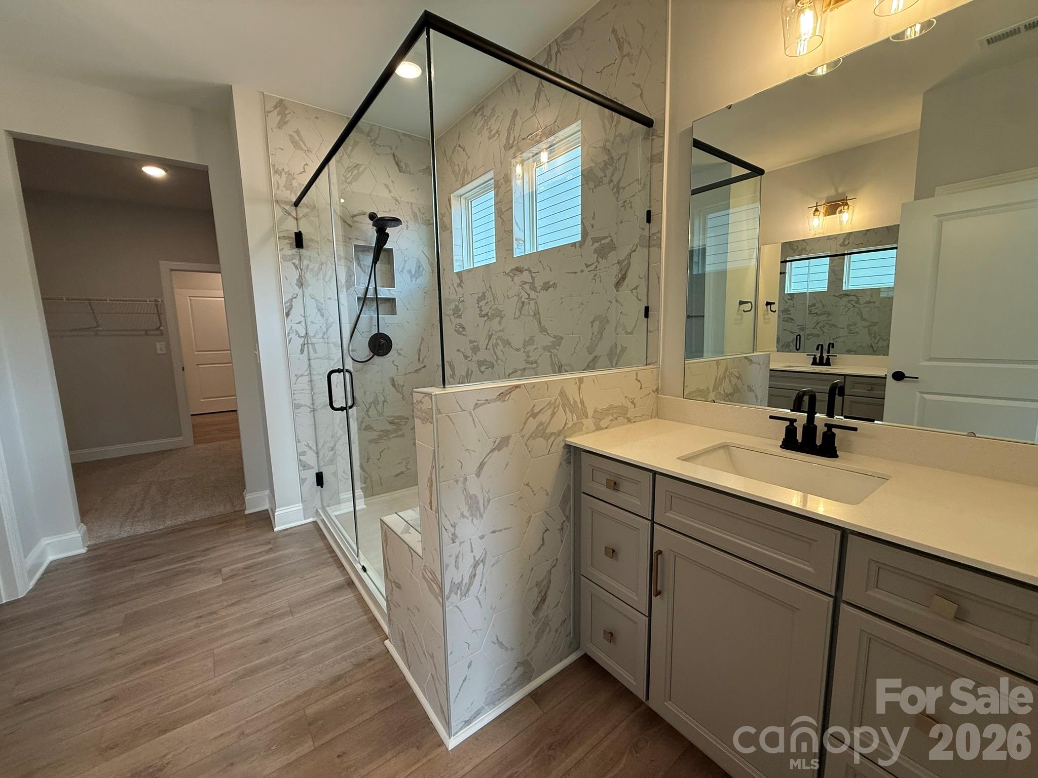 Primary Bathroom - 4481 Blue Mound Court, Stanley