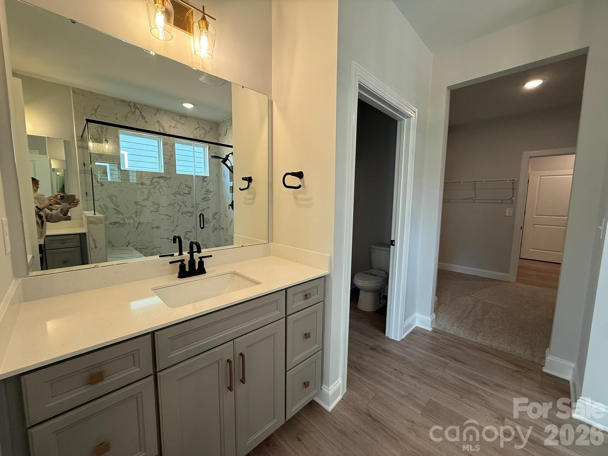 Primary Bathroom - 4481 Blue Mound Court, Stanley
