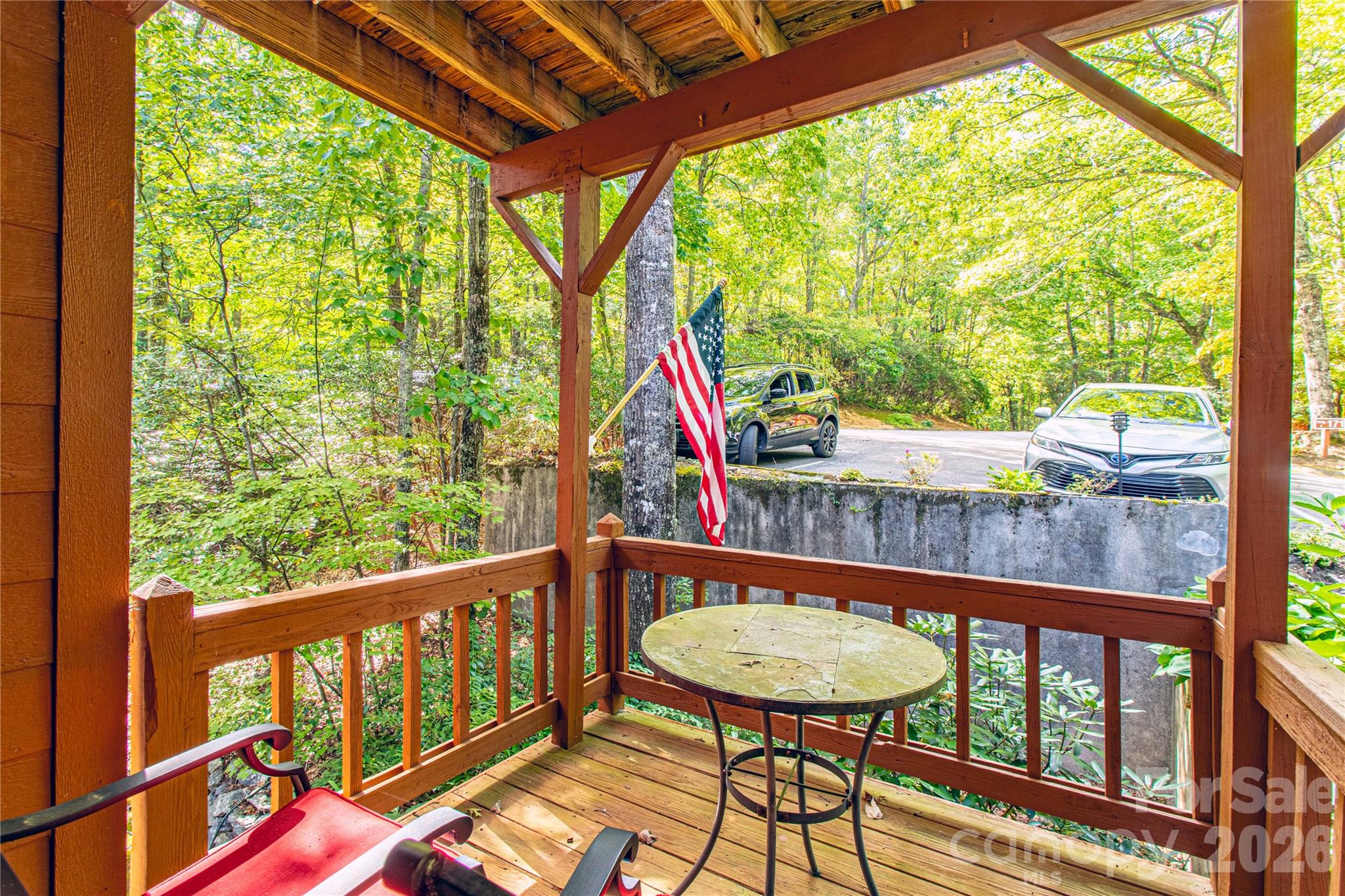Walk out deck from primary bedroom - 73 Toxaway Views Drive, Lake Toxaway