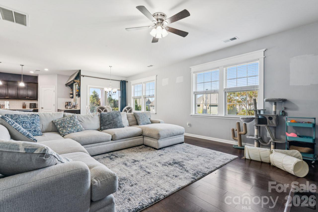 Living Room - 3018 Oakmere Road, Waxhaw