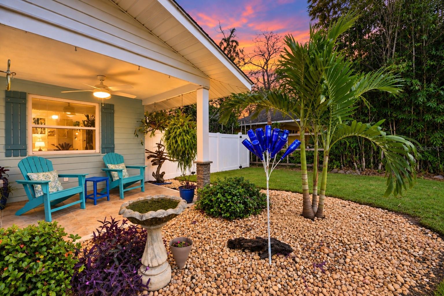 Enjoy front porch and rear lanai outdoor living. - 123 E YELKCA TER, EDGEWATER