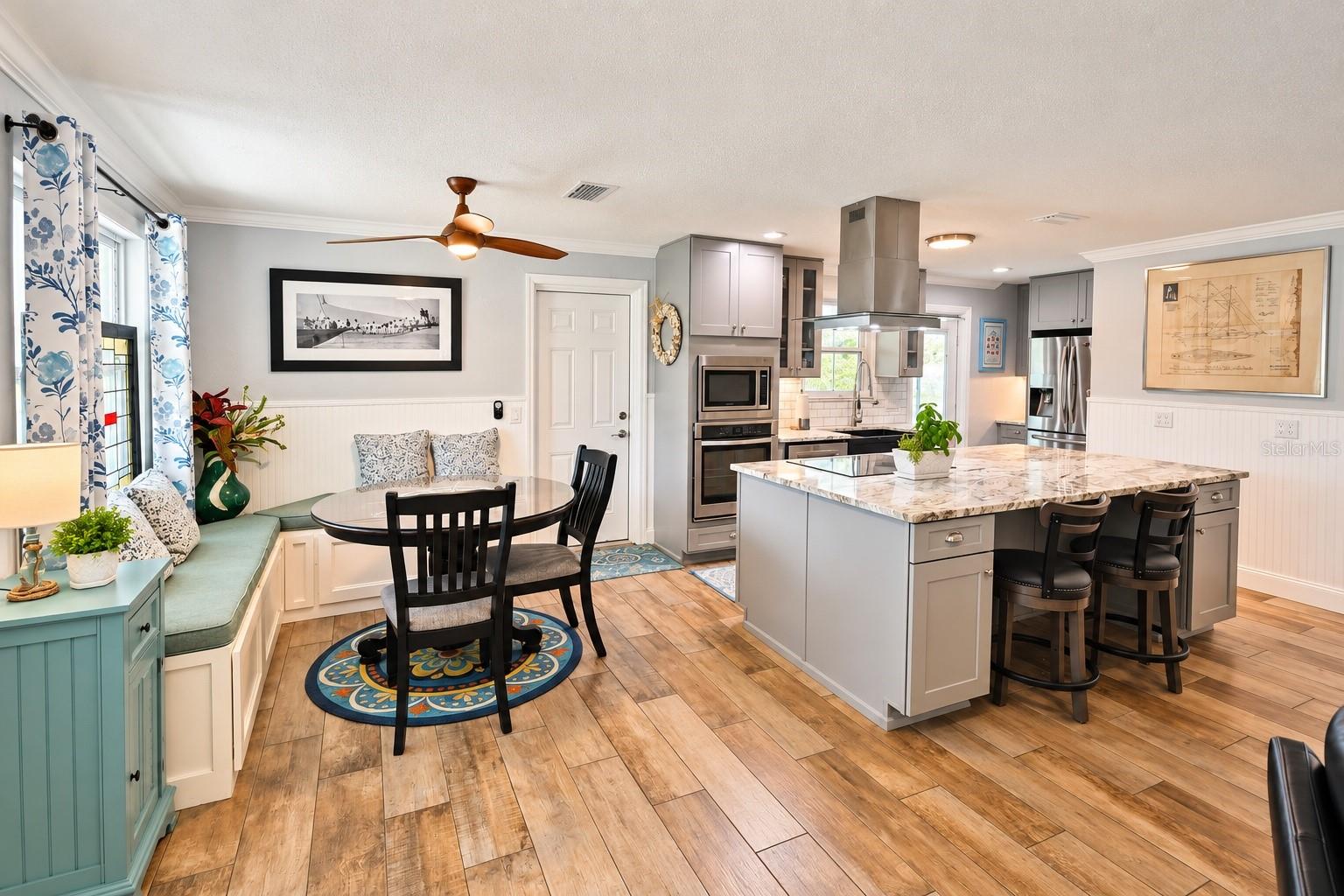 Open floor plan is perfect for Florida lifestyle. - 123 E YELKCA TER, EDGEWATER
