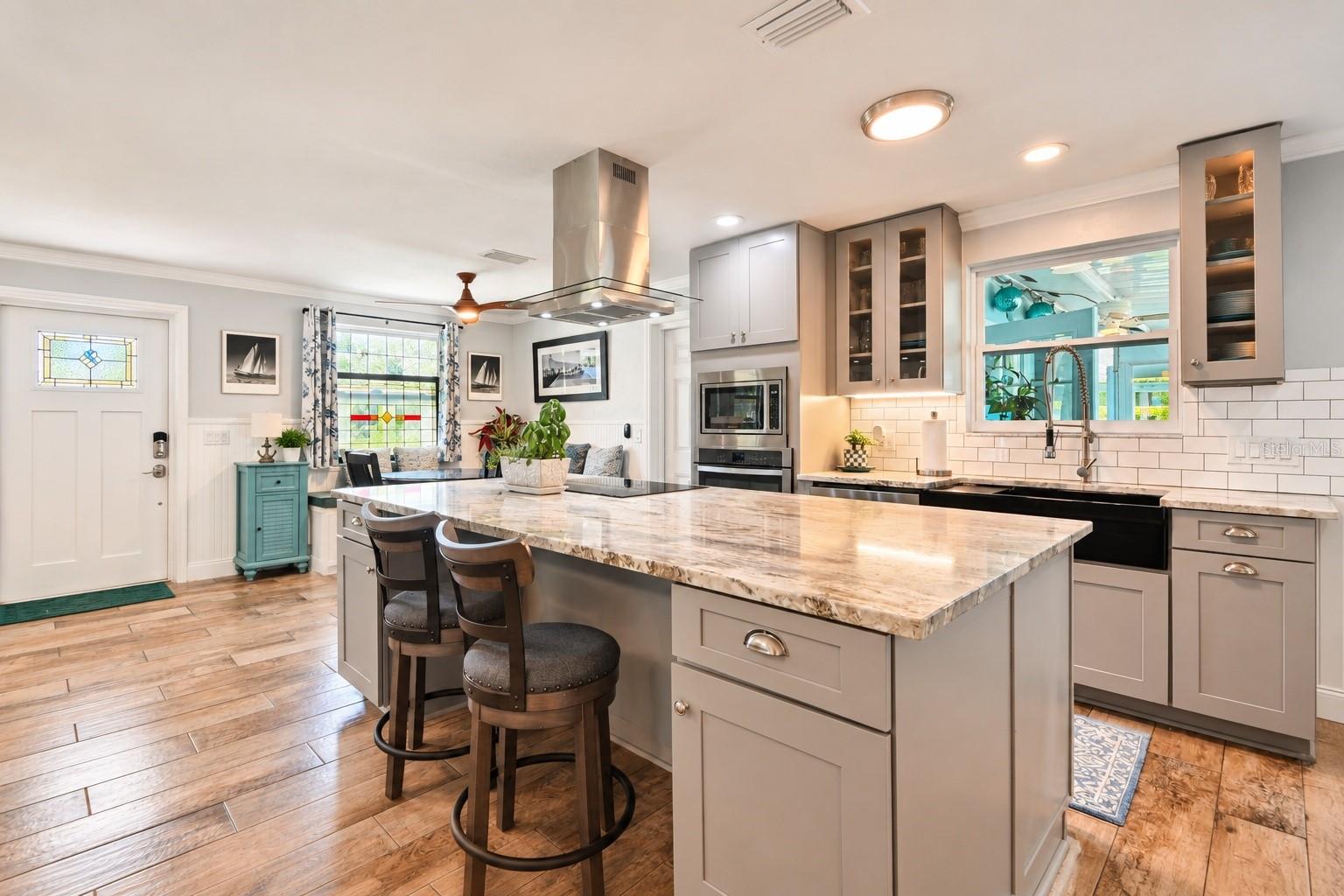 Completely renovated kitchen. - 123 E YELKCA TER, EDGEWATER