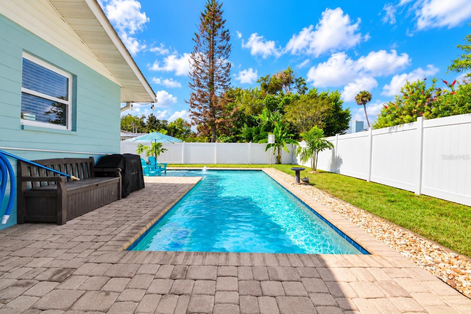 Pool is perfect for laps - 123 E YELKCA TER, EDGEWATER