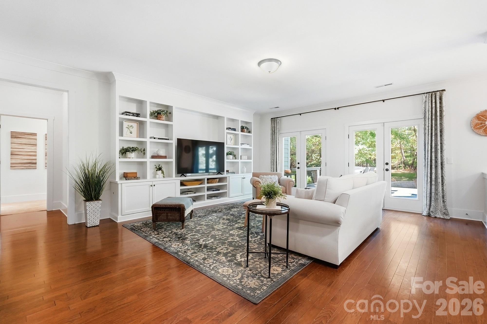 Gleaming hardwood floors - 1205 Crofton Drive, Waxhaw