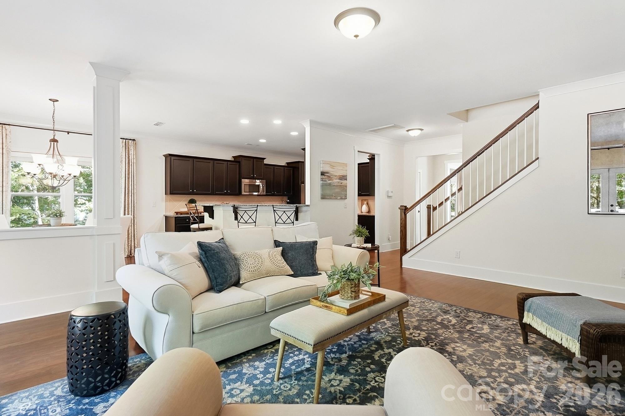 Open concept - 1205 Crofton Drive, Waxhaw