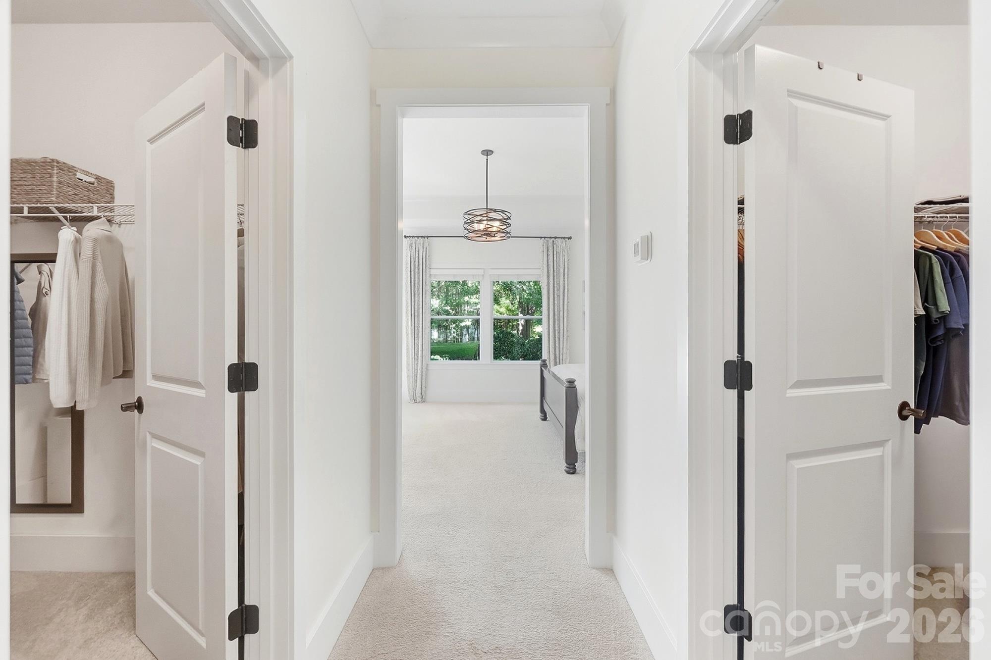 Dual closets in primary - 1205 Crofton Drive, Waxhaw