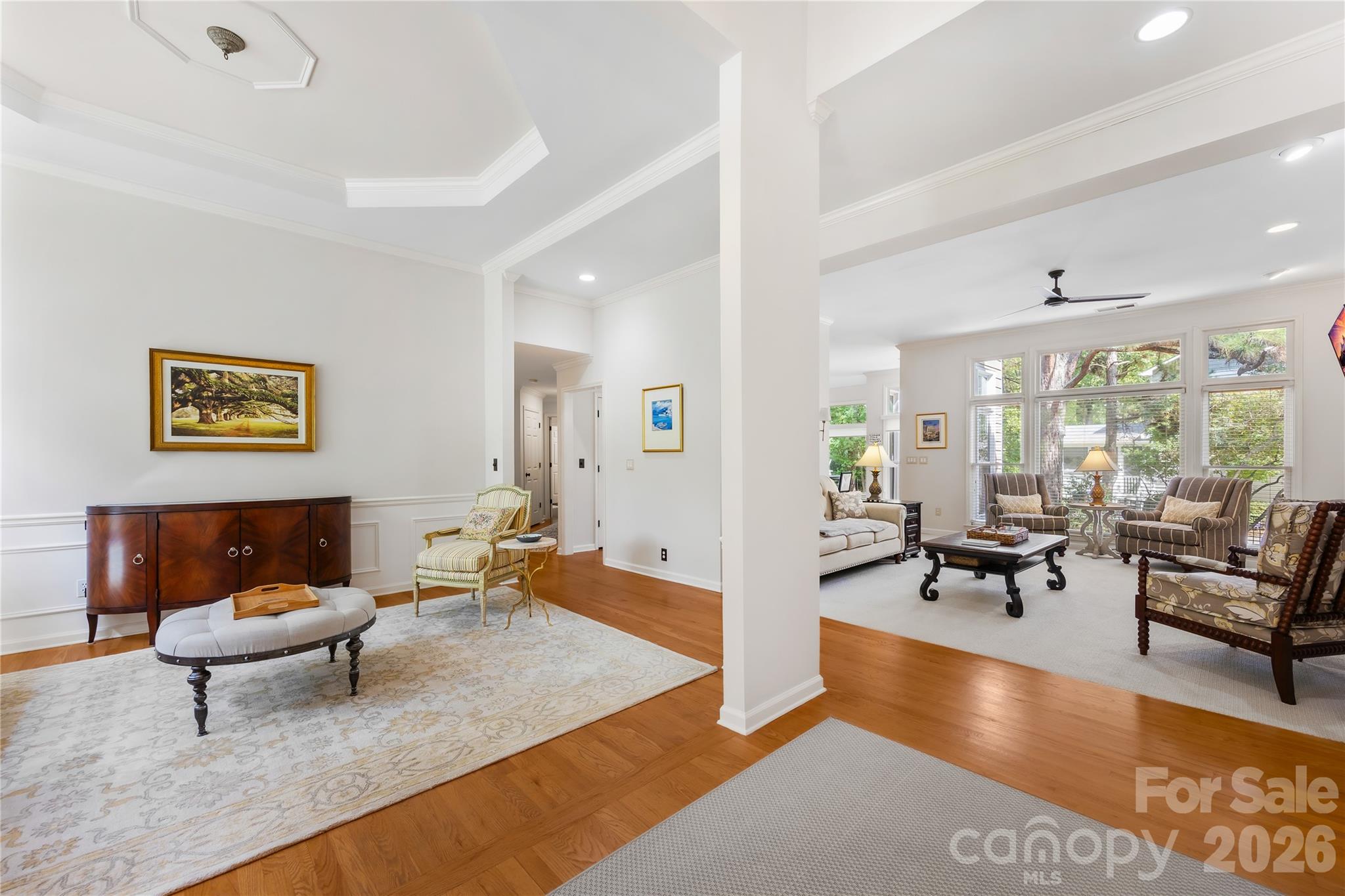 Open concept Foyer - Dining - Living room! - 15728 Delancey Lane, Huntersville