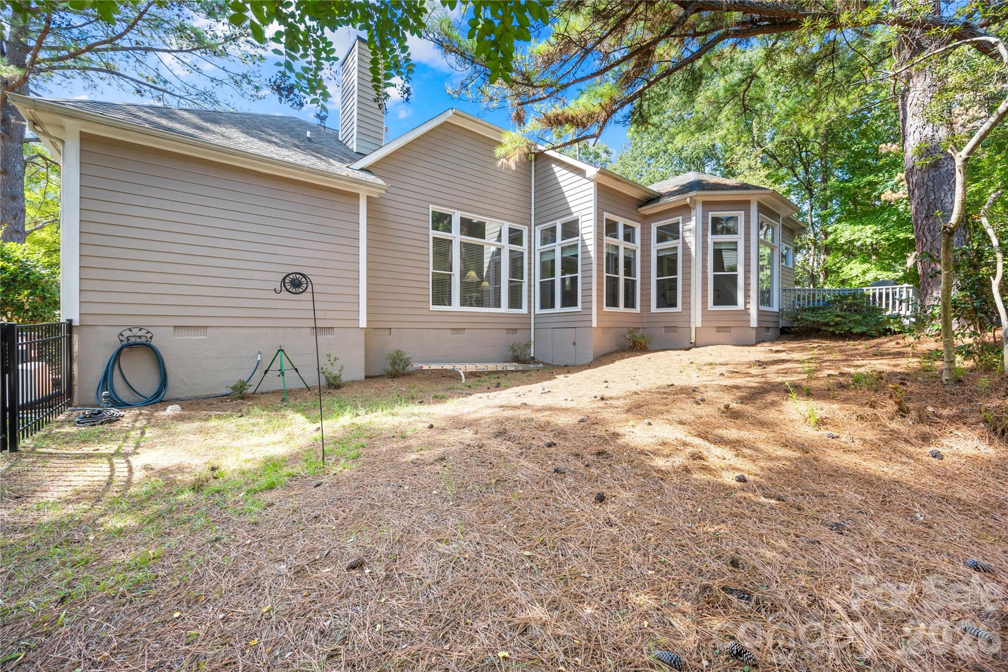 Back yard - 15728 Delancey Lane, Huntersville