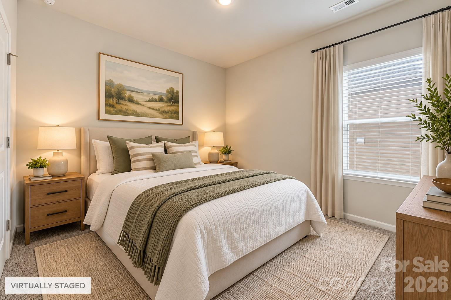Bed 3 virtually staged. - 151 Bird Dog Drive, Mooresville