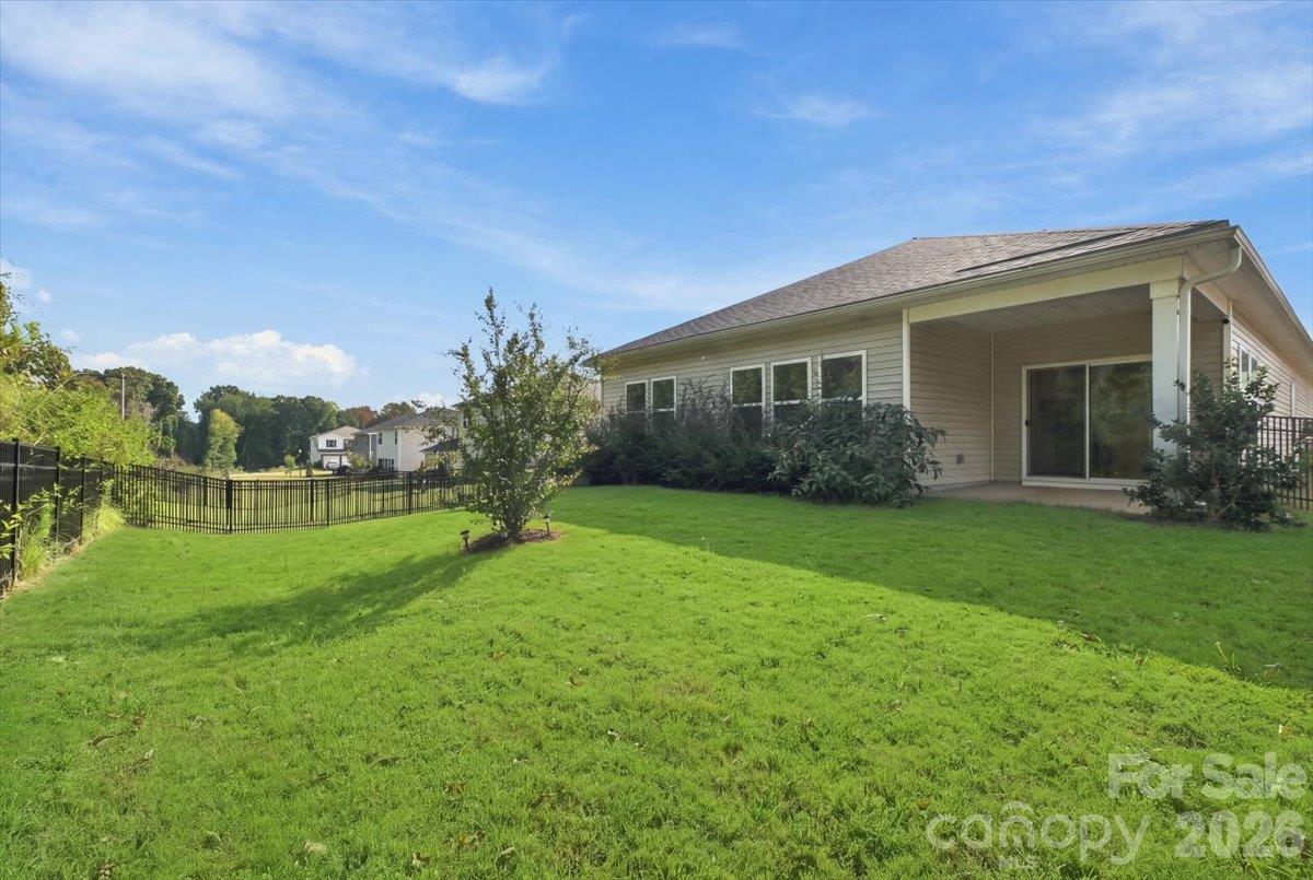 Fenced backyard! - 151 Bird Dog Drive, Mooresville