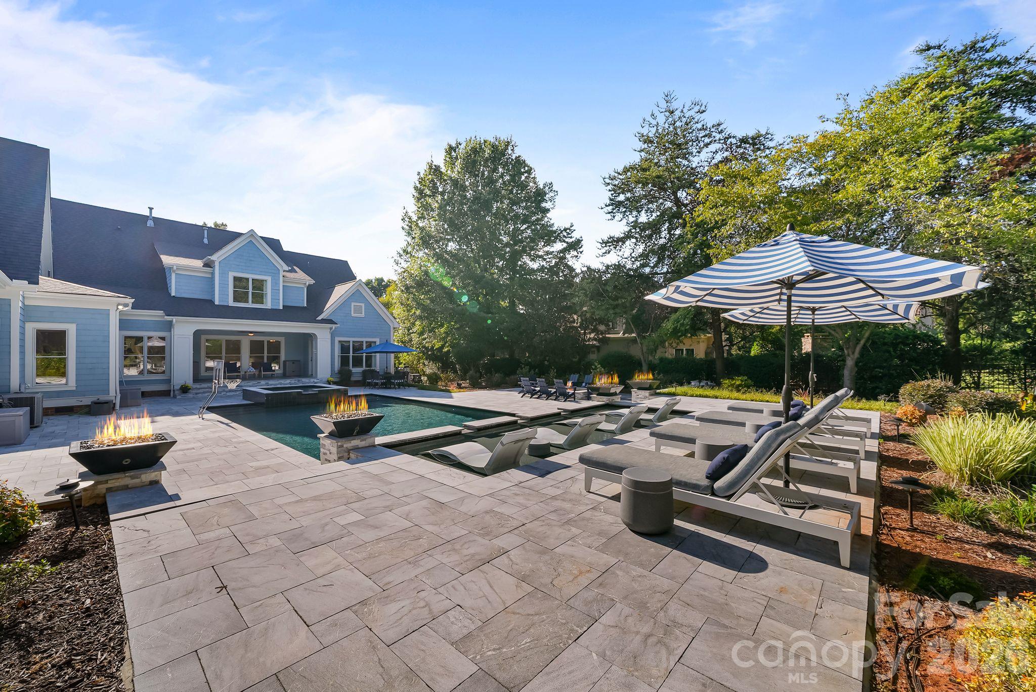 Imagine spending days or hosting gatherings in your backyard oasis - 268 Milford Circle, Mooresville