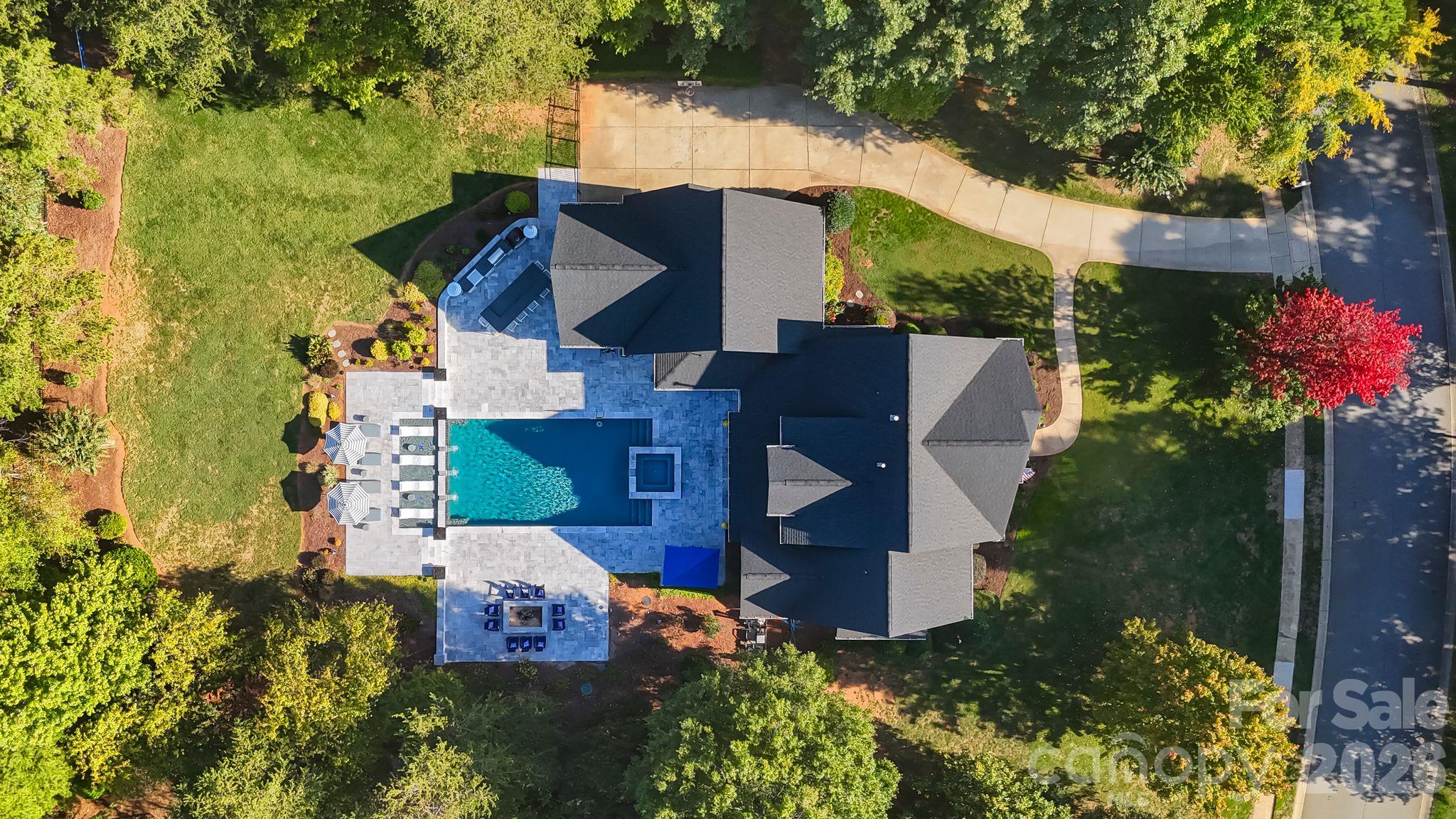 Beautiful aerial view of this incredible home - 268 Milford Circle, Mooresville