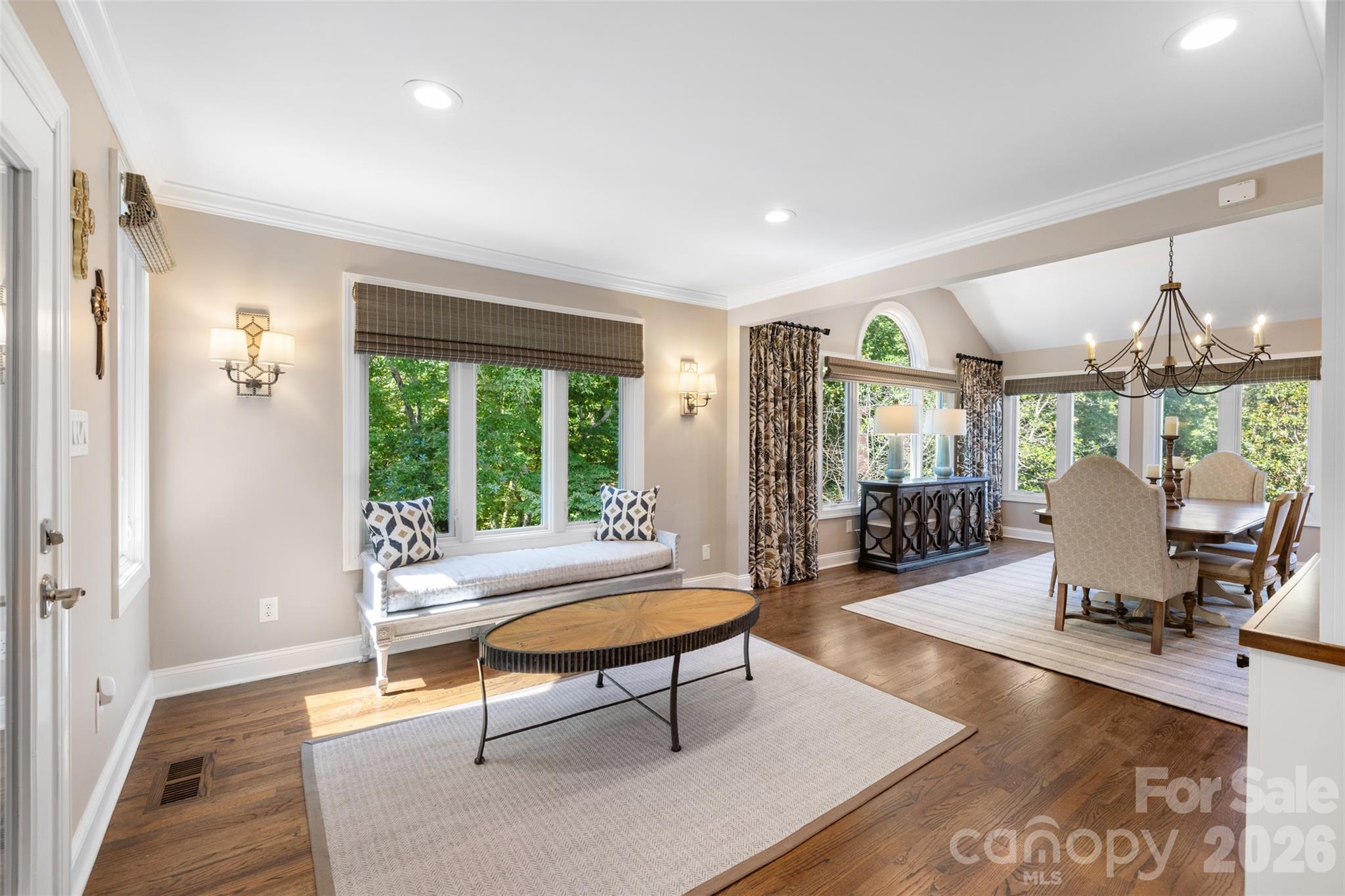 Hearth room - 2042 Maynard Road, Charlotte