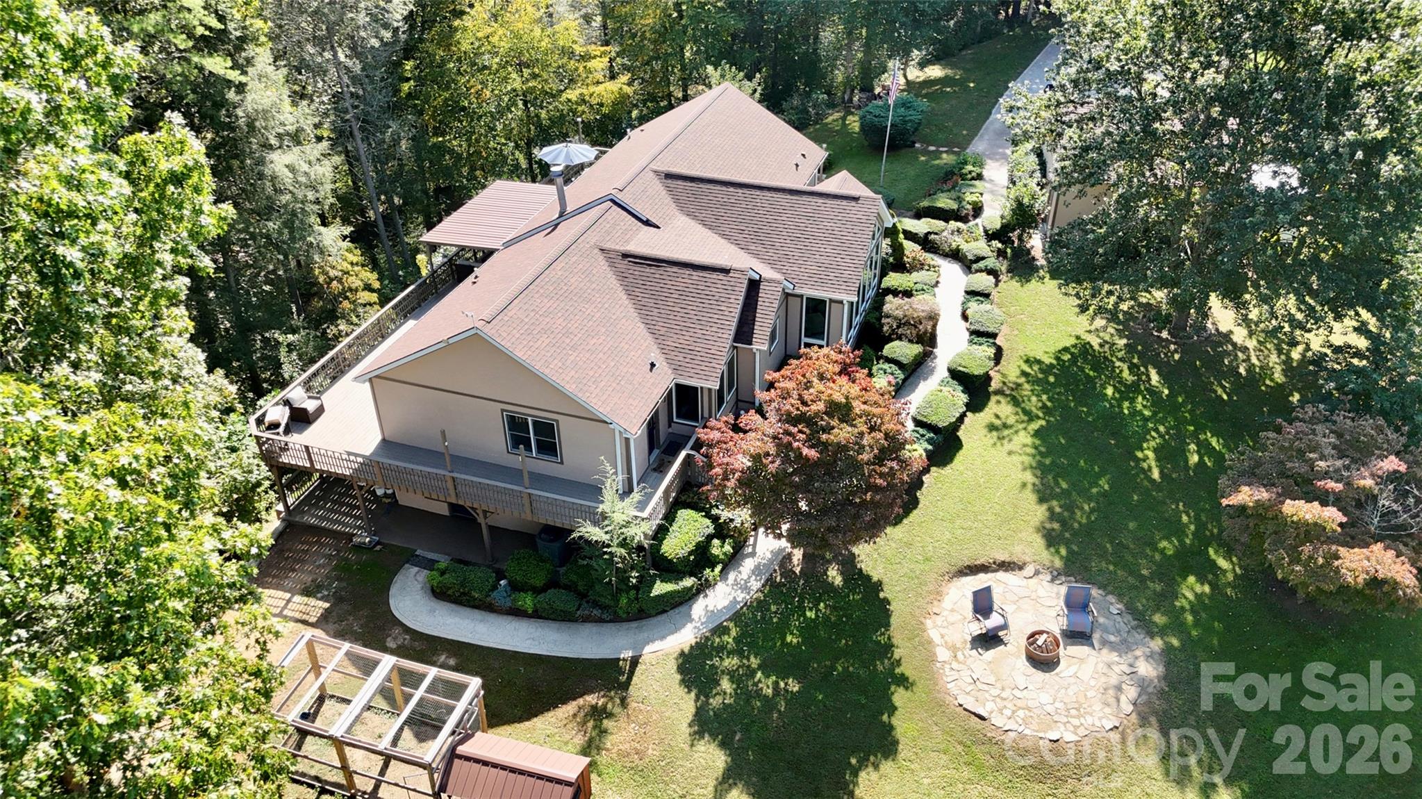 Single Family Residence at 525 Silent Acres Road, Waynesville, photo 45 of 48