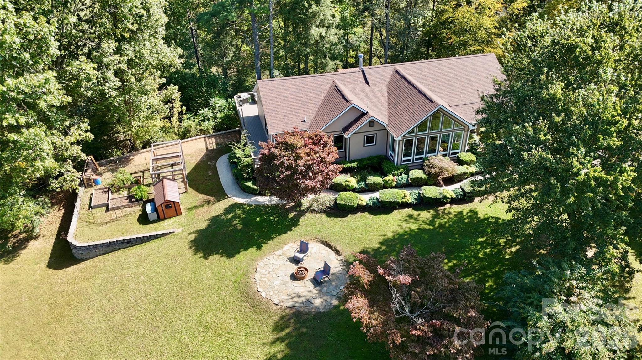 Single Family Residence at 525 Silent Acres Road, Waynesville, photo 46 of 48