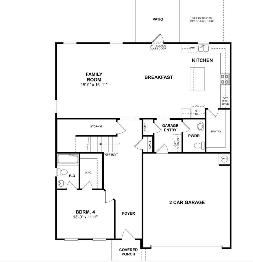 First floor - 2039 Boulder Ridge Drive, Gastonia