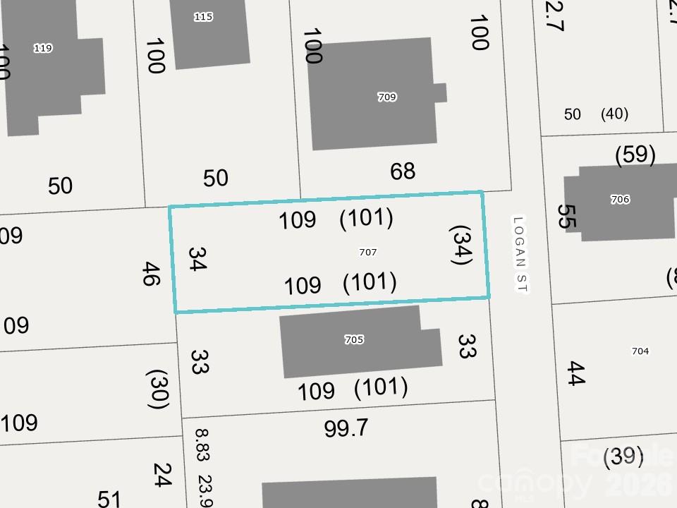 Lot at 707 Logan Street, Gastonia, photo 2 of 2