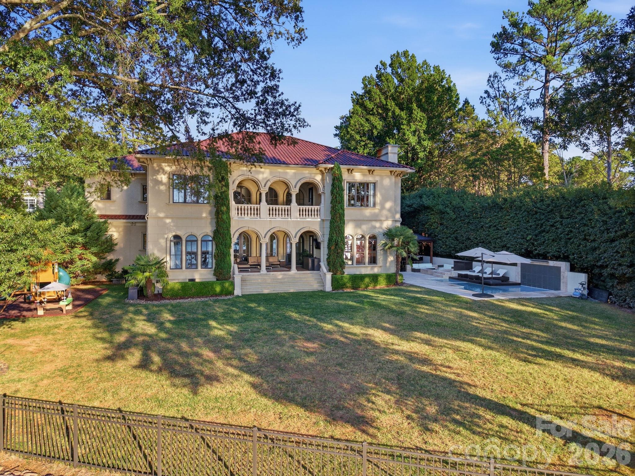 Rear exterior of the this one of a kind home! - 21215 Senlac Lane, Cornelius