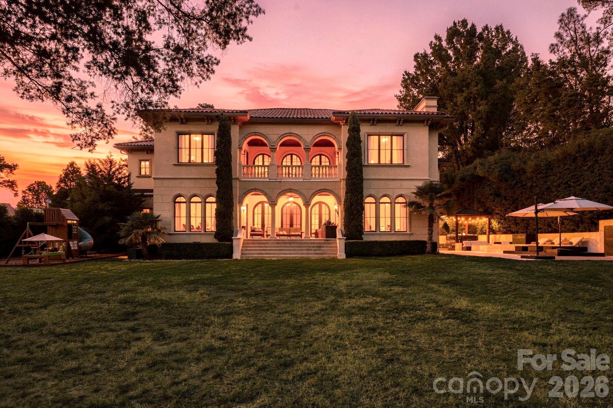 Rear exterior of the this one of a kind home! - 21215 Senlac Lane, Cornelius