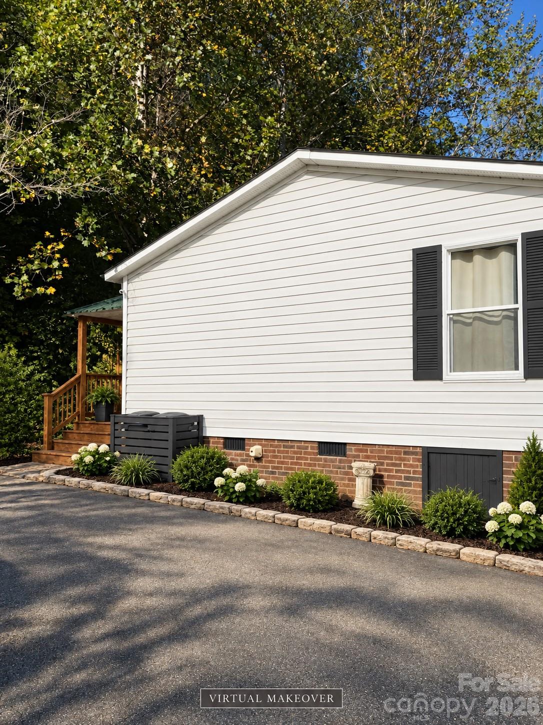 Side Virtually Enhanced - 1516 Abington Road, Lenoir