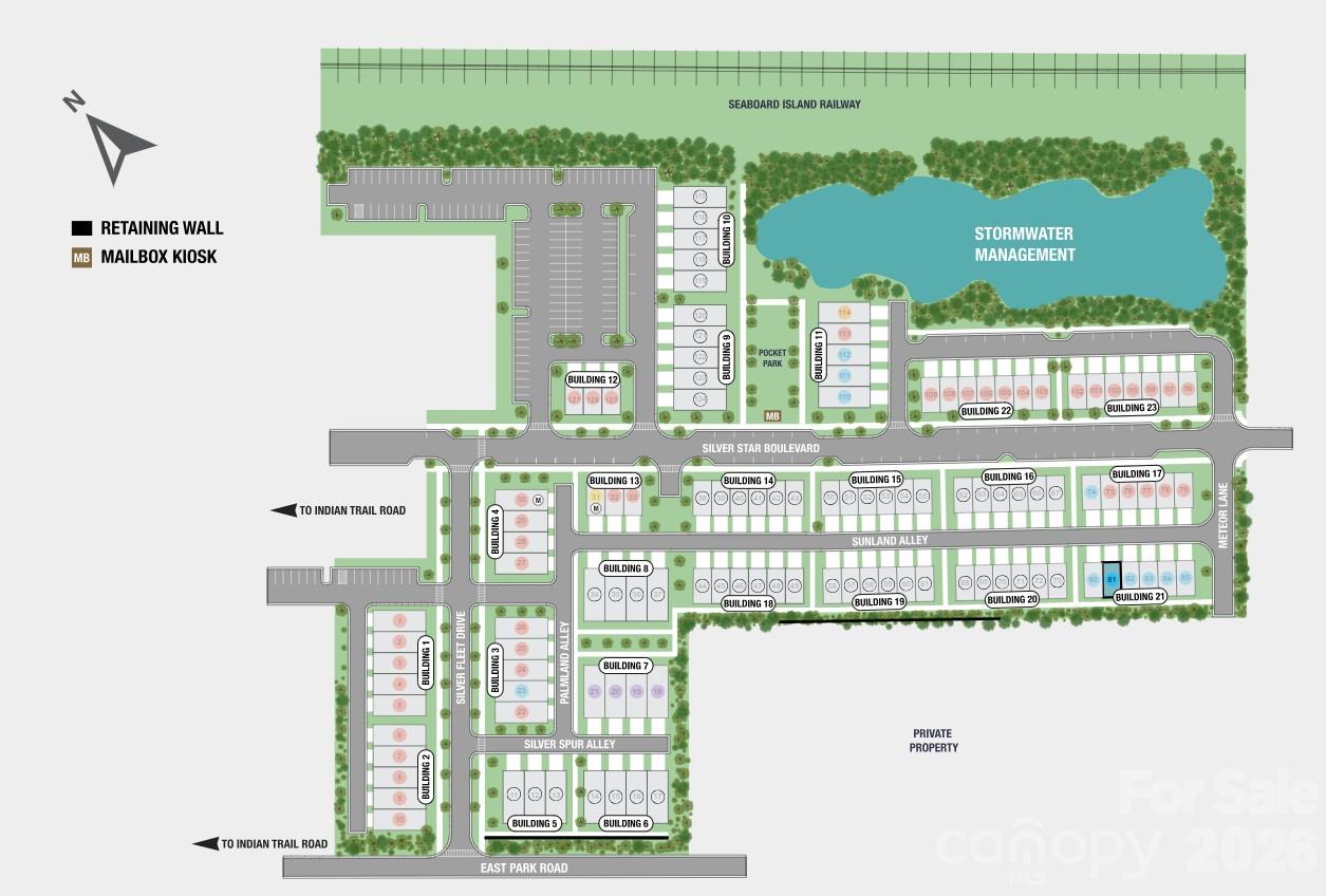 340 Sunland Alley Sitemap - 340 Sunland Alley, Indian Trail