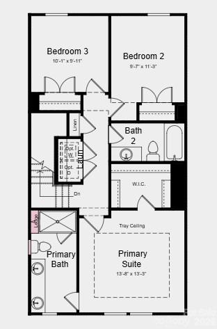 Additional Highlights Include: built-in ledge added to primary shower, and storage closet on second floor. - 338 Sunland Alley, Indian Trail