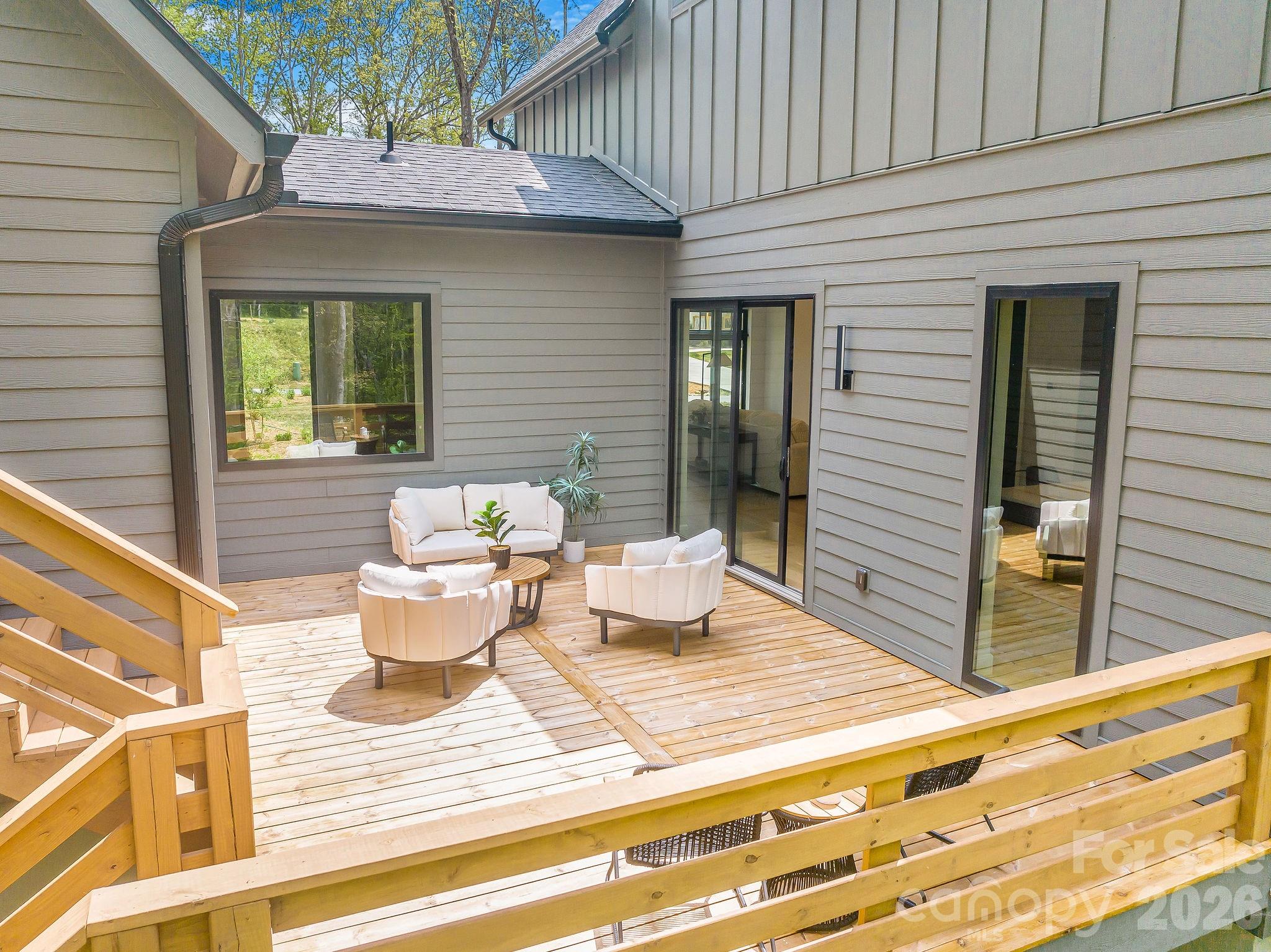 Private and Spacious Deck Area - 25 Ted Linn Drive, Fairview