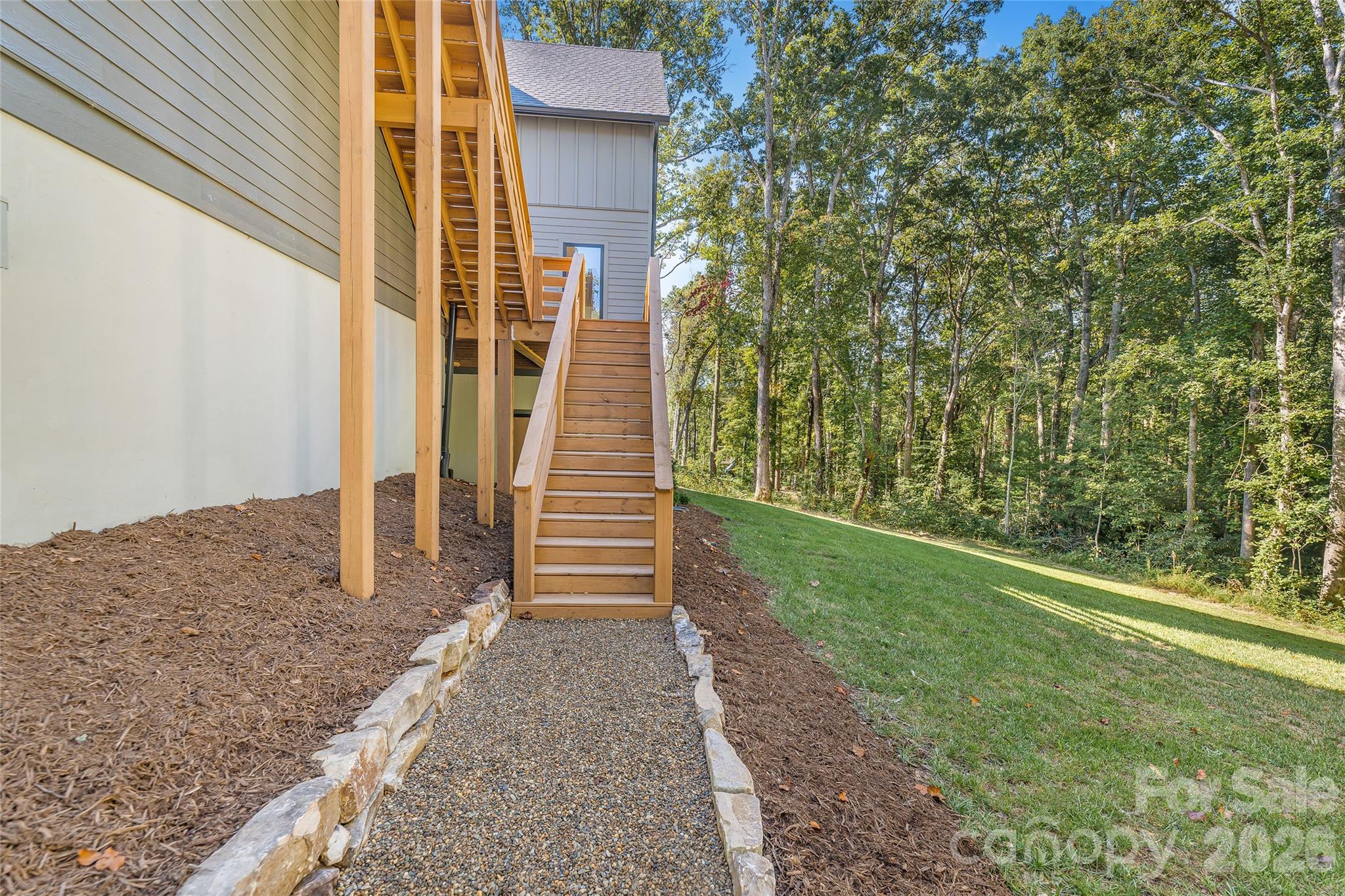 Beautifully Finished Backyard Access - 25 Ted Linn Drive, Fairview