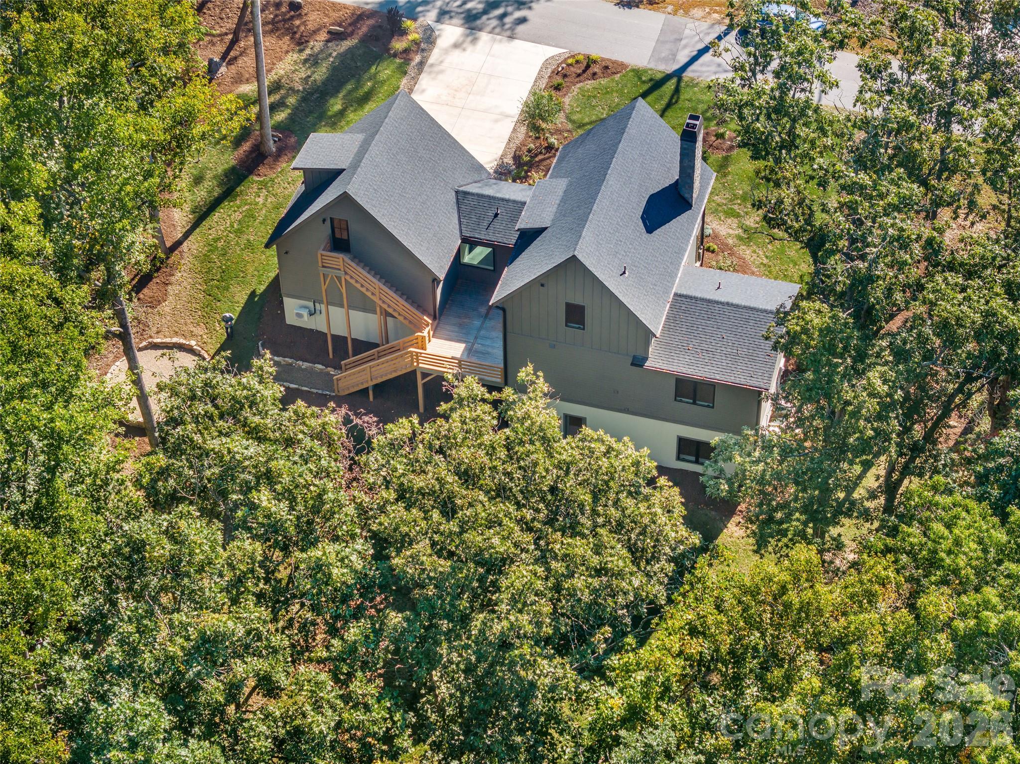 Rear Aerial View - 25 Ted Linn Drive, Fairview