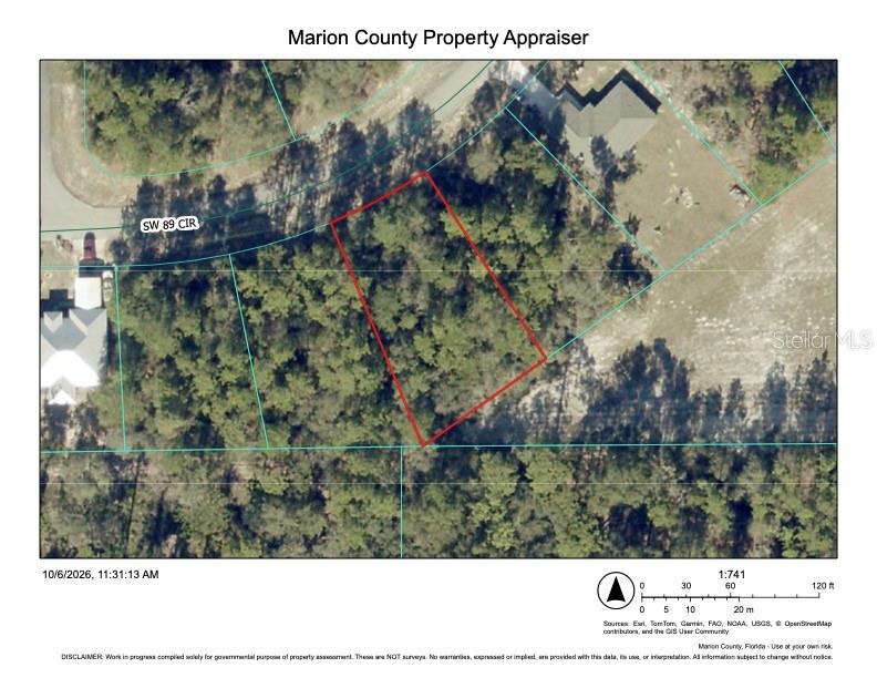 Marion County Property Appraisers Image - Lot 7 SW 89TH CIR, OCALA