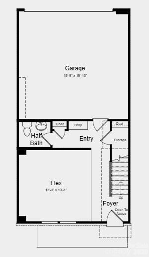 Additional Highlights Include: Storage at second floor and shower ledge at primary bath. - 344 Sunland Alley, Indian Trail