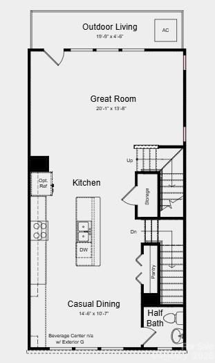 Additional Highlights include: Storage at second floor and shower ledge at primary bath. - 348 Sunland Alley, Indian Trail